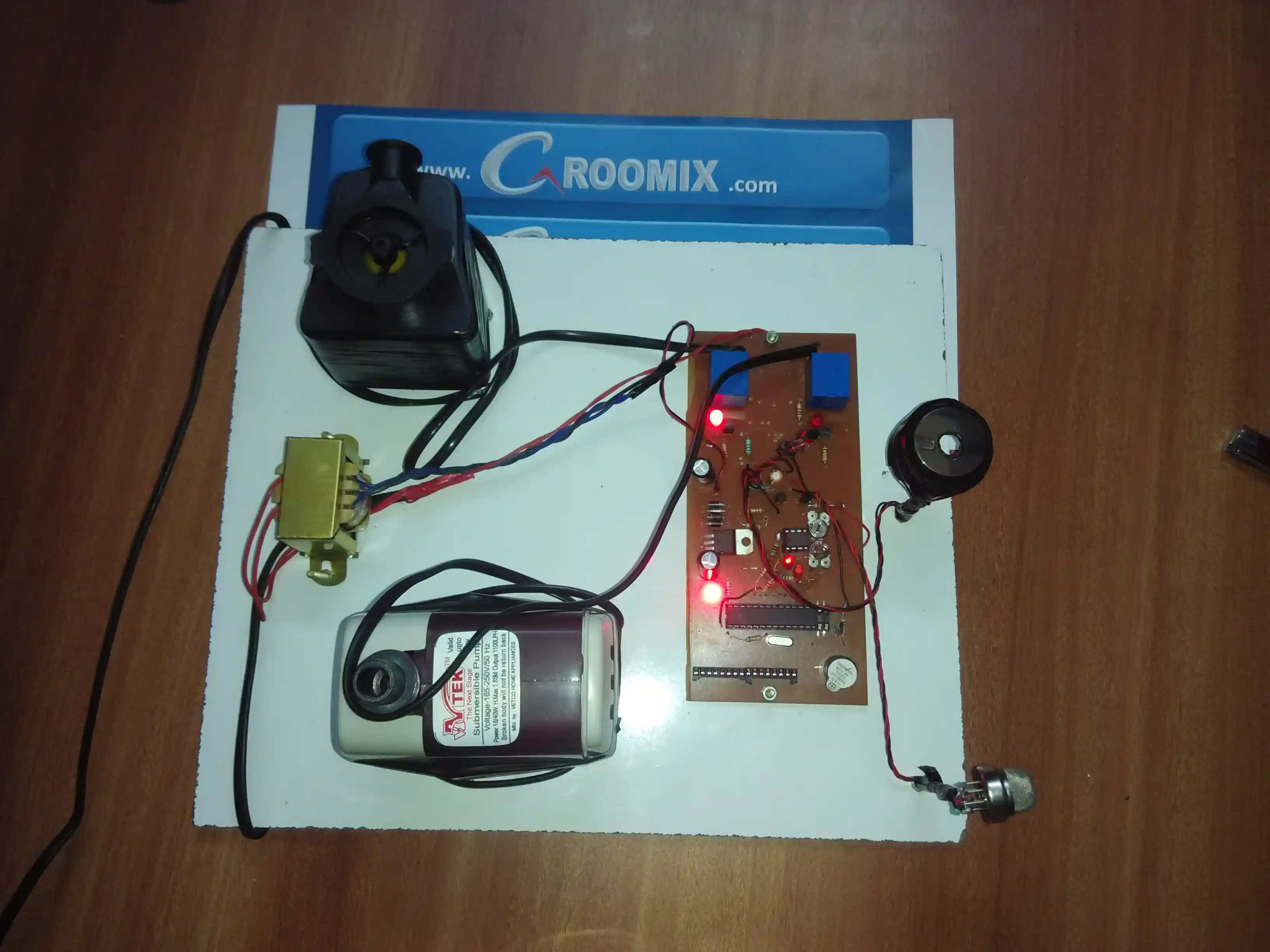 Artificial Intelligent Fire Protection System(GSM Based) 